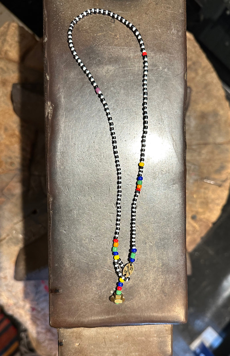 PRIDE Beaded Loop Necklace