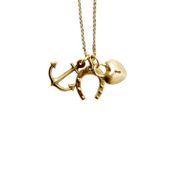 Luck, Love & Hope Necklace | Giles & Brother