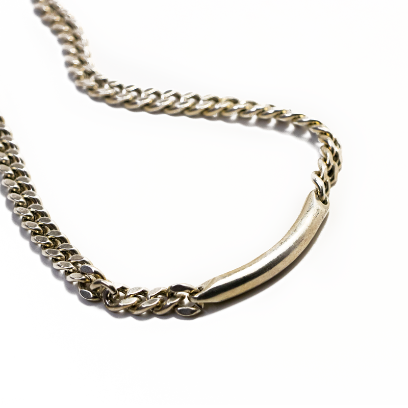 Brass Id Chain Necklace | Giles & Brother