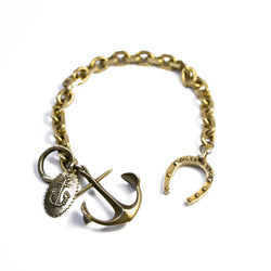 Luck & Hope Lariat Bracelet