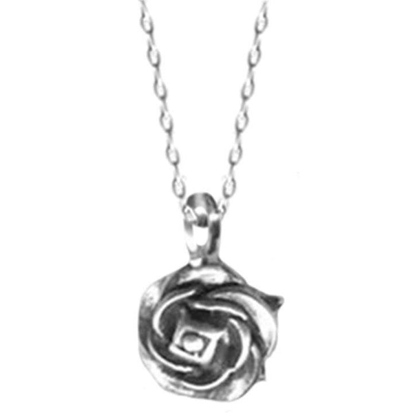Tiny Rose Necklace | Giles & Brother