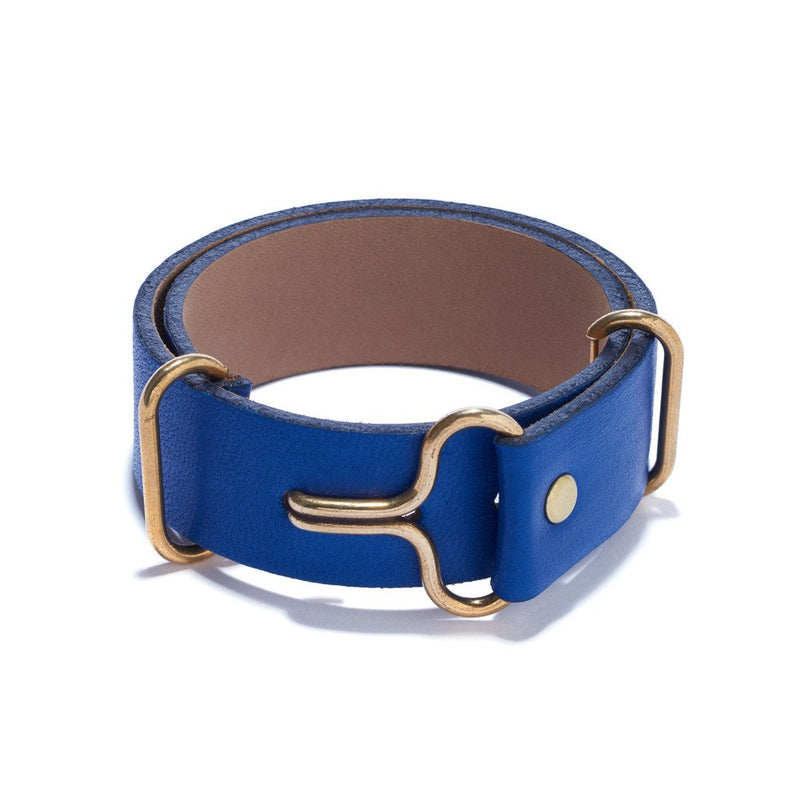 Leather Wide Visor Cuff Wide | Giles & Brother