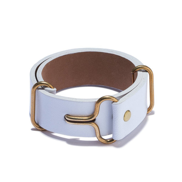 Leather Wide Visor Cuff Wide | Giles & Brother