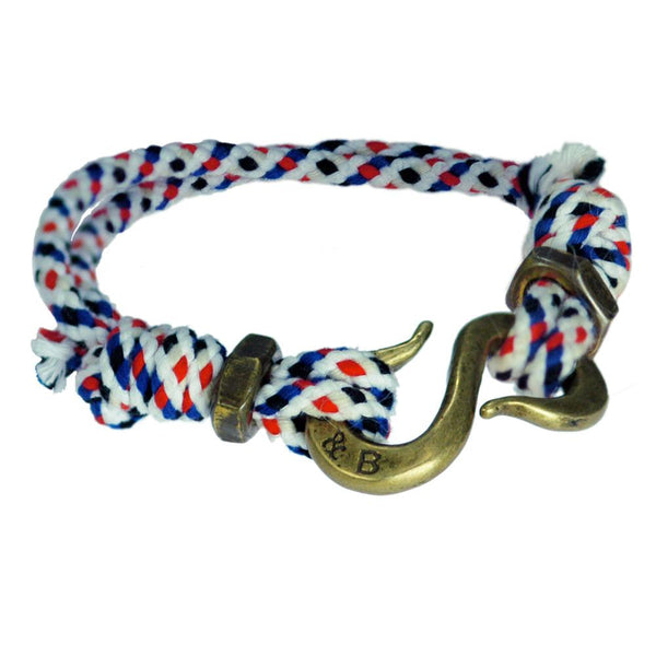 Multi-Color Rope S Hook Bracelet | Giles & Brother