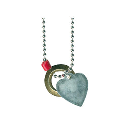Heart And Ring Necklace | Giles & Brother