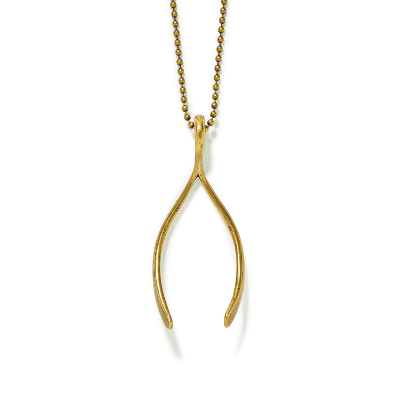 Wishbone Necklace | Giles & Brother