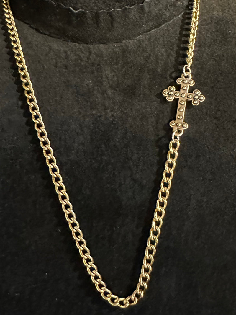 Limited Edition Brass Embedded Cross