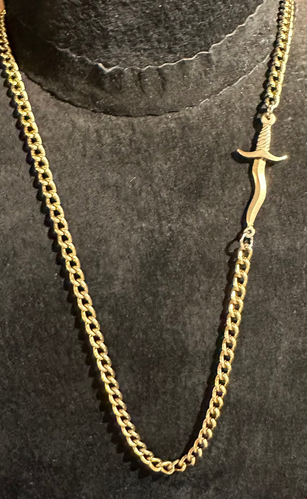 Limited Edition Brass Embedded Dagger