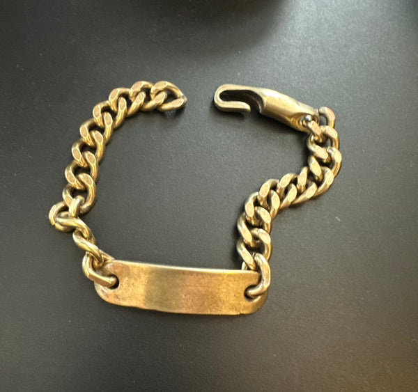 Classic ID Curb Chain Bracelet