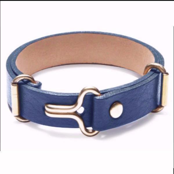 Leather Visor Cuff Narrow | Giles & Brother
